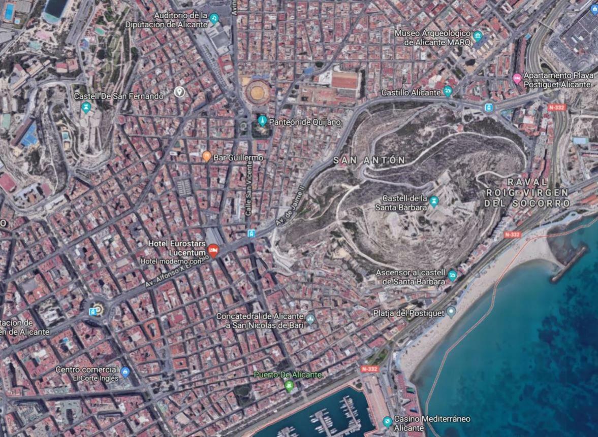 Apartmán Jonás 1 Alicante Exteriér fotografie